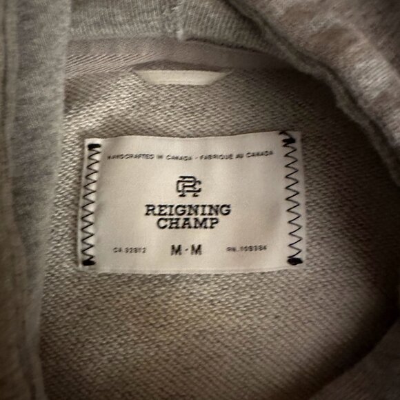 Reigning Champ Lightweight Terry Pullover Hoodie - Picture 4 of 4